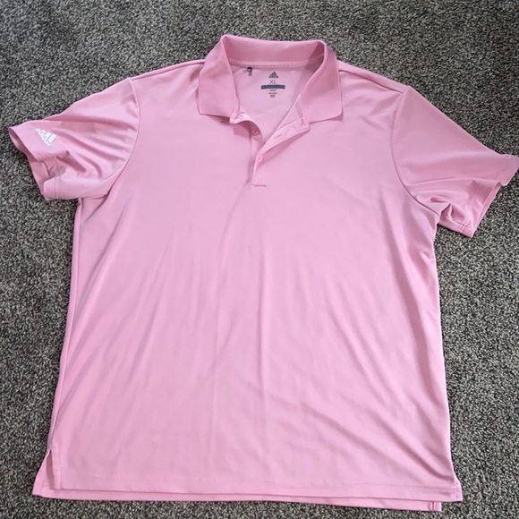 adidas Other - Adidas Mens Golf Polo size XL PINK